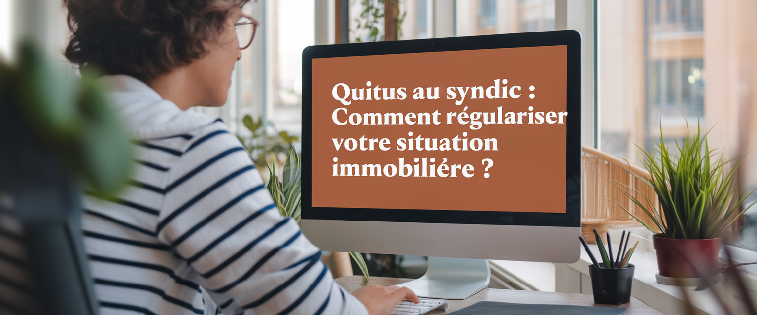 Quitus au syndic : comment régulariser votre situation immobilière ?